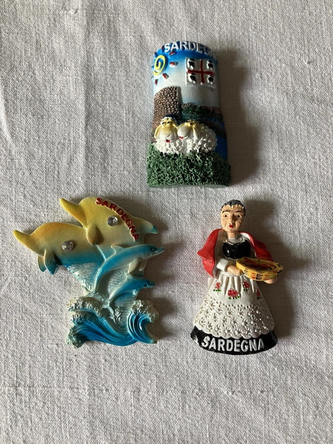 Set 3 Calamite Magnete Sardegna
