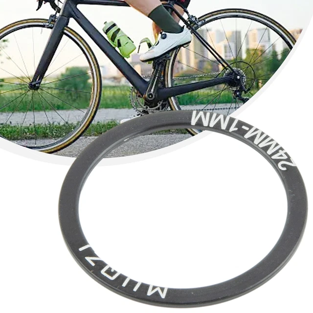 IKOPFLN Jeu De 6 Entretoises De Pédalier Vélo - Aluminium Et Acier Inox, Diam. Int. 30,1 Mm, Pour BB86/91/92/BB30/PF30