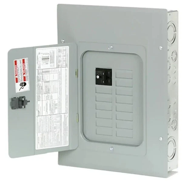 Eaton BR1220B100 Main Breaker Load Center, 120/240 VAC, 100 Amp