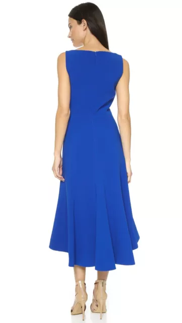 Black Halo Aiko High Low Cobalt Blue dress Size 2 New $390 2