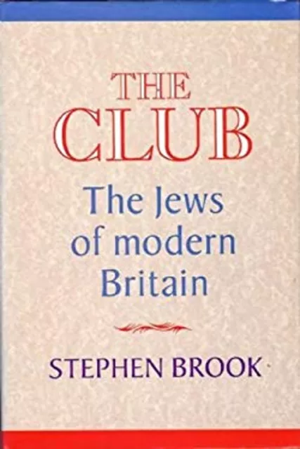 Club: Jews De Moderno Gran Bretaña Tapa Dura Stephen Brook