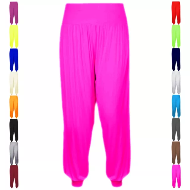 Harem Alibaba Trousers for Girls New Plain Pants Ali Baba Size 7 - 13 years
