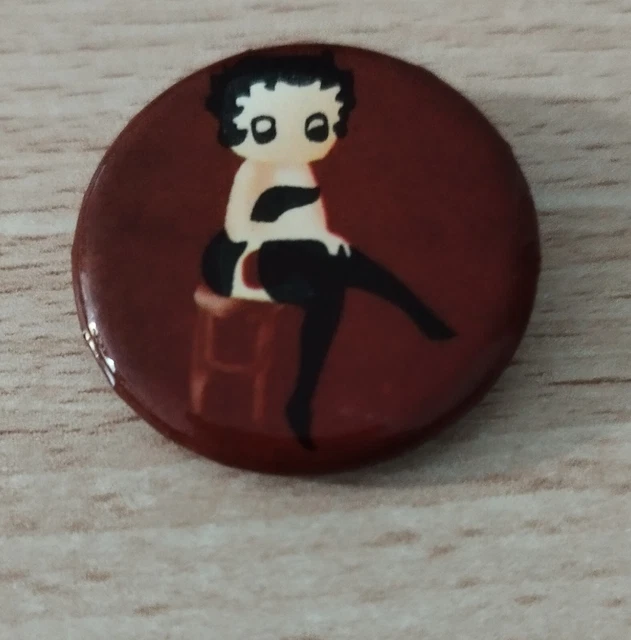 Bottone Betty Boop 3 cm di diametro