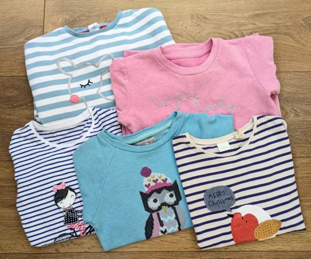 Girls sweaters/Tops/T-Shirt Bundle Aged 5-6 yrs. M&S/Next/Matalan - 5 items! 💗