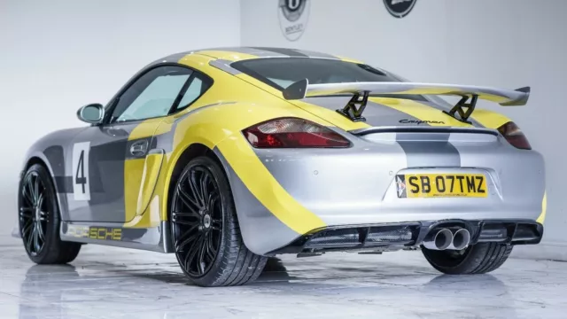 PORSCHE CAYMAN BOXTER 987  Heck Hintere Stoßstange Stoßfänger GT4+STYLE