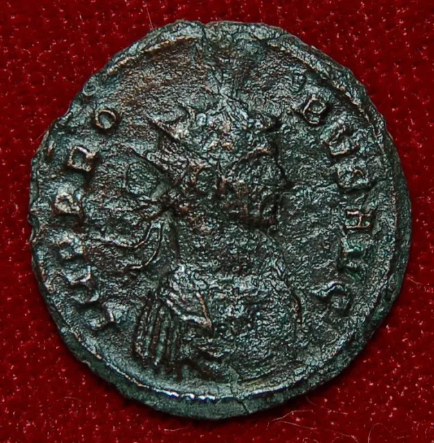 ANCIENT ROMAN EMPIRE Coin Of PROBUS Emperor On Horseback Captive Below ...