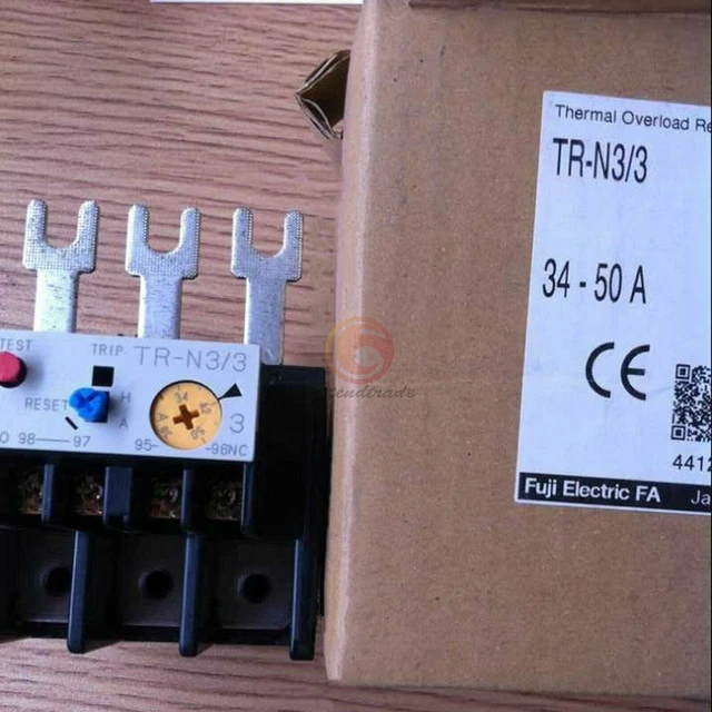 ONE NEW FUJI TR-N3/3 Thermal overload protection relay 24-36 28-40 34-50 45-65A