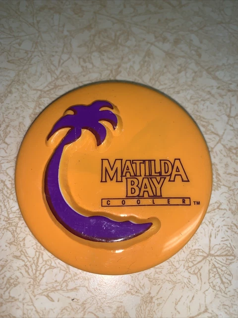 Vintage Matilda Bay Wine Cooler Pinback Button Miller Brewing Retro Advertising