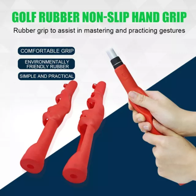 Golf Swing Trainer Training Grip Teaching Aid Practice Handle Corrective Posture