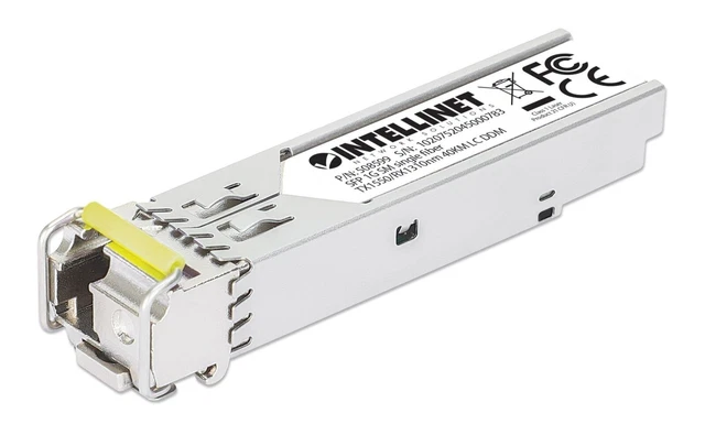4x Module SFP 1G LC Monomode 1000Base-LX 20km – Compatible Ubiquiti, Meraki, TP-Link, Cisco (1310nm)