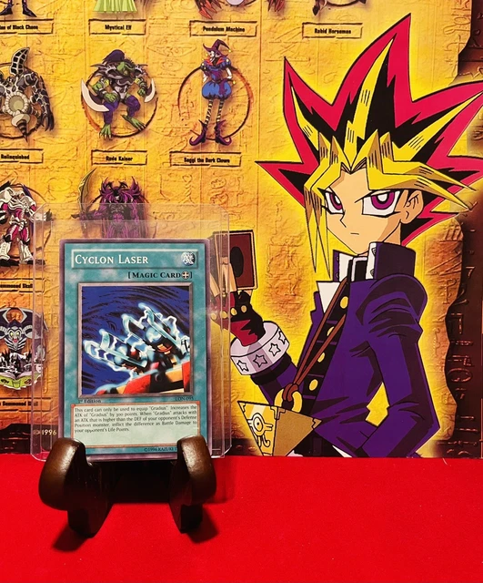 YUGIOH! TCG CYCLON Laser Labyrinth of Nightmare LON095 1st Edition