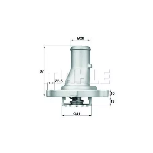 Thermostat, Kühlmittel MAHLE TI 68 87D BEHR für FIAT LANCIA AUTOBIANCHI