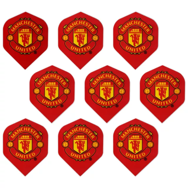 FOCO Officially Licensed Manchester United Football Club Logo Dart Flights 3Sets