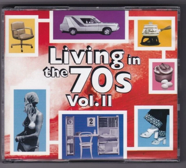 LIVING IN THE 70s Volume II - Various Artists - CD 2 x CD Fat Box 1995 ...