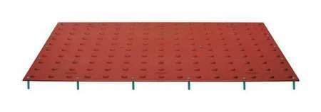 Tuftile Tt2460-Sa-Crd-1 Ada Warning Pad, Red, 5Ft Lx2
