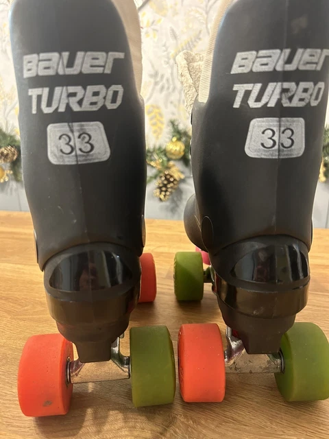 BAUER TURBO 33 Roller Skates £110 00 PicClick UK