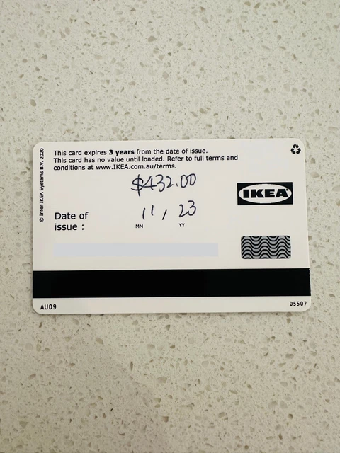 IKEA Store Credit/Gift Voucher valued at $432 IKEA Store Credit/Gift Voucher valued at $432