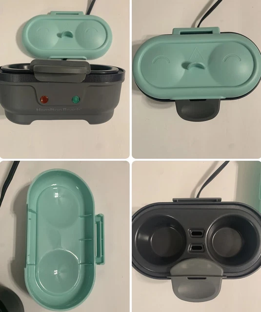 HAMILTON BEACH ELECTRIC Egg Bites Cooker, Hard Boiler & Poacher 25506