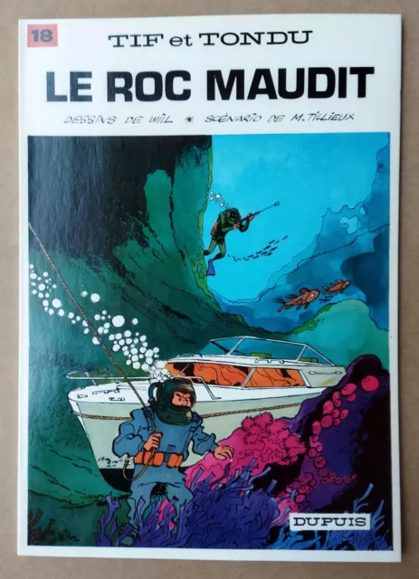 Will  --- Tif Et Tondu (18). Le Roc Maudit ---  Broché 1980. Flambant Neuf.