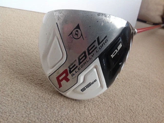 Dunlop Sport Rebel Illegally Long 515cc 10.5° Driver Regular Graphite (Dent) Dunlop Sport Rebel Illegally Long 515cc 10.5° Driver Regular Graphite (Dent)