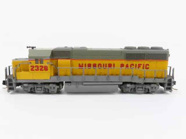 N Scale Kato MP Missouri Pacific GP38 Diesel Loco #2328 Custom Does Not Run