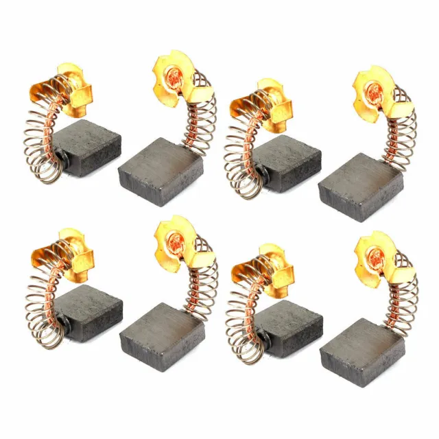 8 Pcs Replacement Motor Carbon Brushes 18mm x 17mm x 7mm for Electric Motors