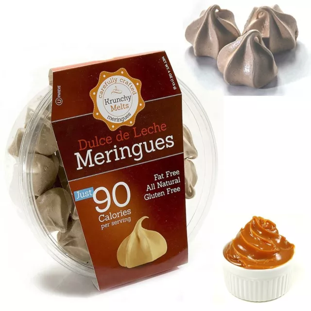 Dulce De Leche Meringue Cookies Graisse Gratuit Gluten Kascher Collations Bonbon