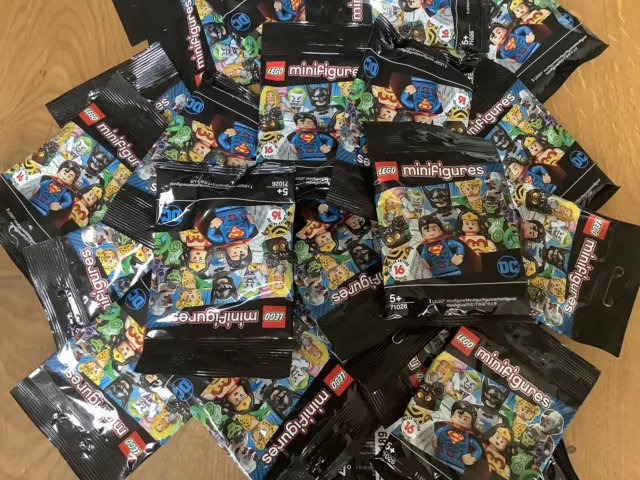 2 NEW SEALED LEGO  Minifigures DC Super Heroes Series (71026) Figures FOR £10