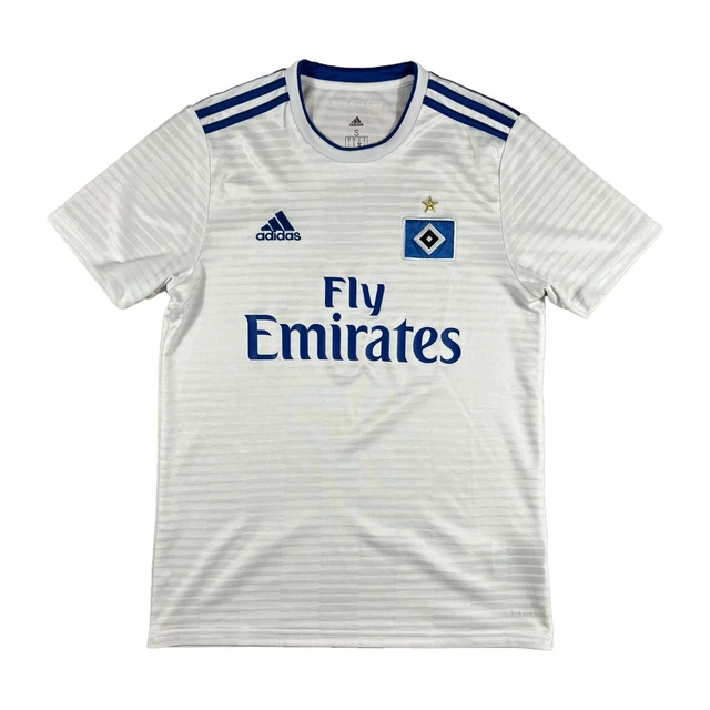 Hamburger SV 2018-19 Heim Trikot "S" adidas "Fly Emirates" HSV home shirt