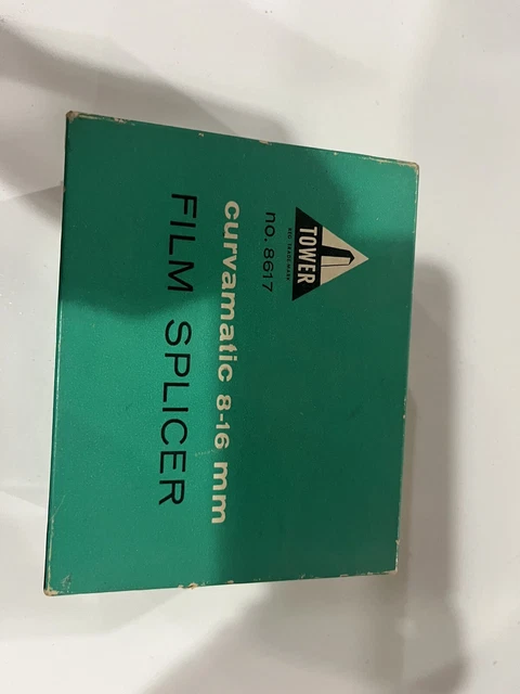 Cortadora de película curvamática vintage torre no 8617