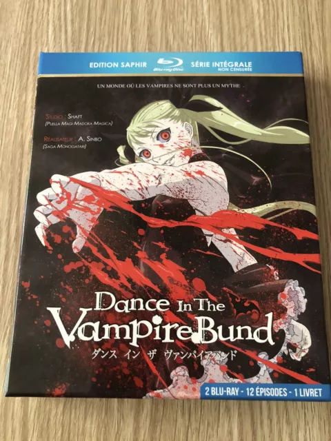 Coffret 2 Bluray Dance In The Vampire Bund Edition Saphir Integrale Manga