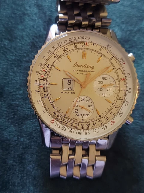 Breitling Navitimer Spatiographe Montbrillant Automatic Steel Watch A36030