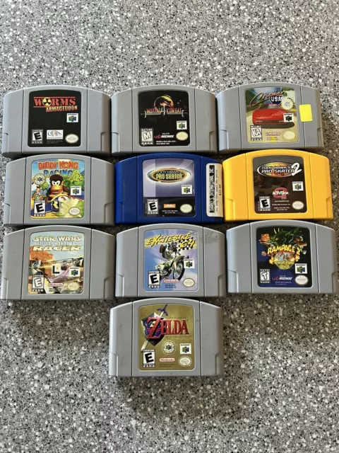 N64 Games! International Shipping AVAILABLE!!