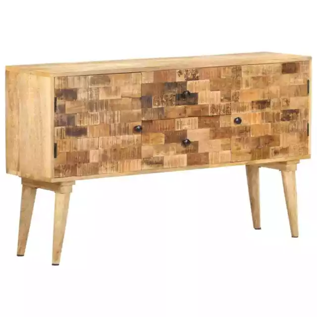 Modern Sideboard Stylish Modern Retro Industrial Design Rustic Solid Mango Wood
