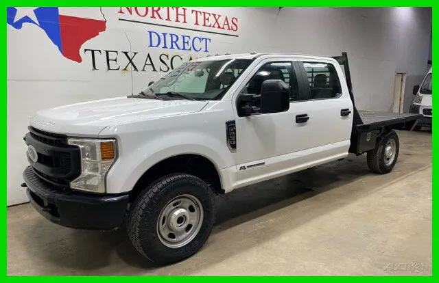 2021 Ford F-250 FREE HOME DELIVERY! 4x4 Diesel Flat Bed Camera Blu