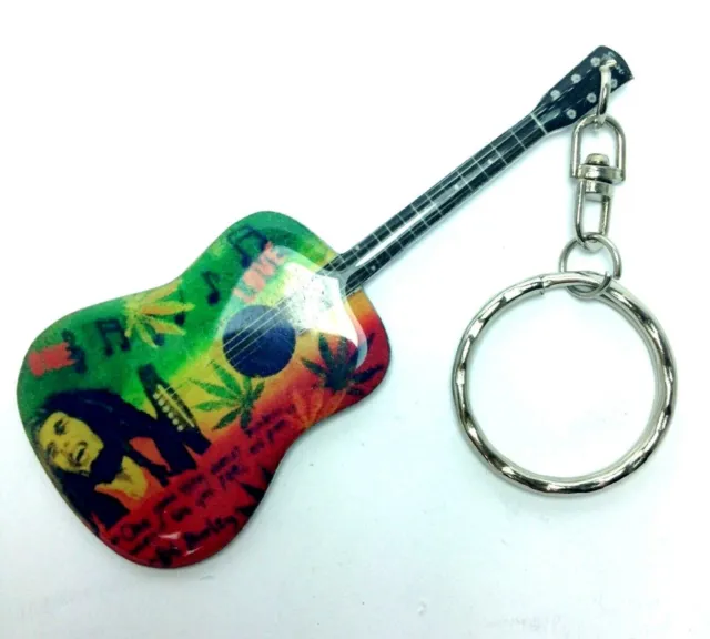 "Bob Marley One Love" - Steel Keychain - Steel Keychain - Steel Keychain