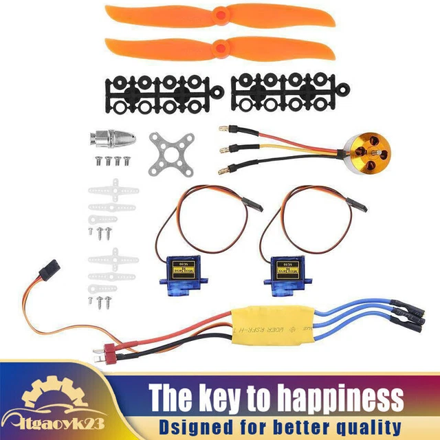 Motor sin escobillas 2200KV 40A ESC 6035 Hélice 9G Micro Servo