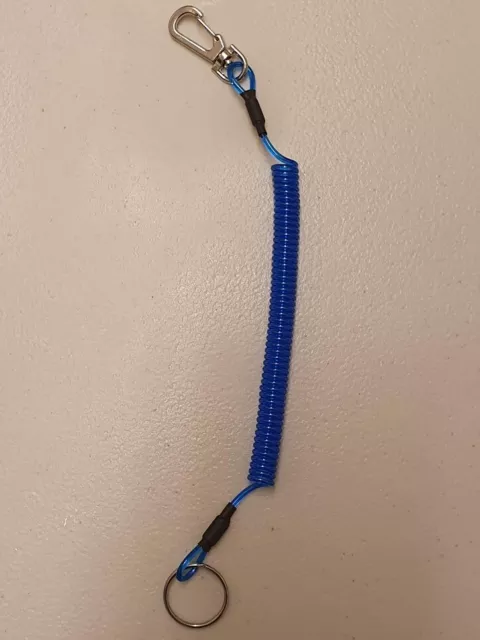 Pinpointer probe lanyard Metal Detecting don't lose your expensive probe BLUE