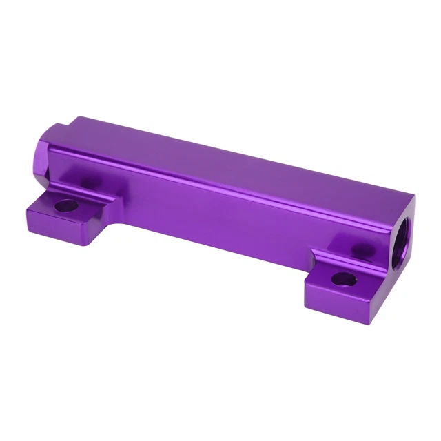 Kit collettore aspirazione blocco vuoto a 6 porte viola connettore NPT 1/8 pollici 1/2 pollici NPT