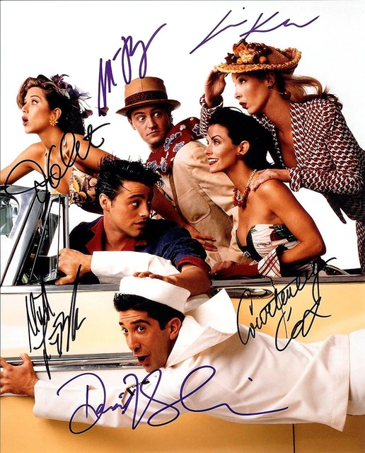 Friends Cast 8X10 Autograph Celebrity Photo Signed Picture *REPRINT*