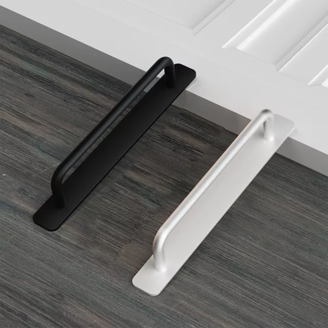 2Pcs Self-adhesive Door Handle Cabinet Wardrobe Window Drawer Handles