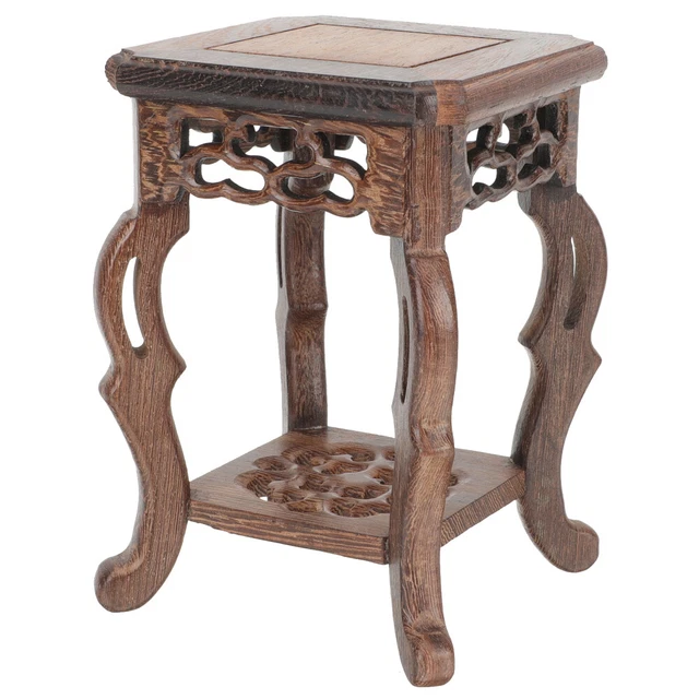 Flower Pot Base Plant Stand Wooden Plant Stand Holder Flower Pot Rack