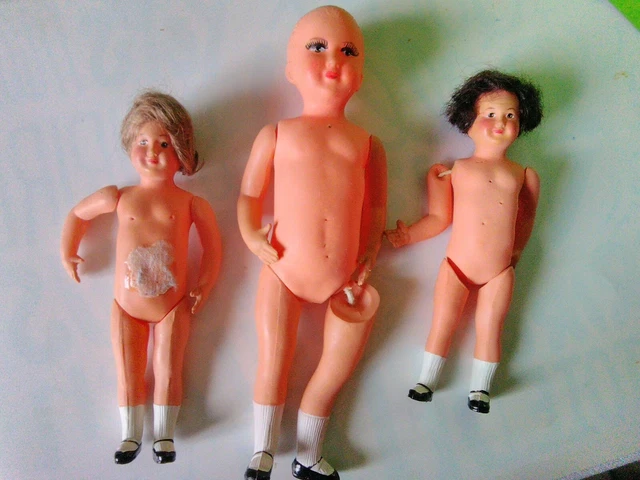 French Celluloïd dolls PettColln | Poupées ancennes, Poupée, Poupon
