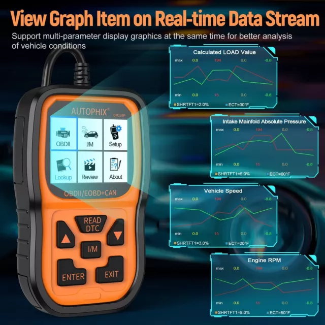 AUTOPHIX OM126P OBD2 Scanner Code Leser Auto Diagnose Check Engine für Mercedes 3