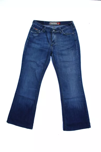 Stivali Jeans Guess Donna Usa Jeans Guess Stile Guess Blu Sbiadito W30 Uk12 Fab