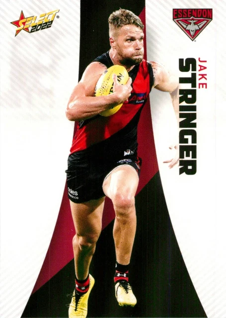 2022 ESSENDON BOMBERS AFL Card JAKE STRINGER Footy Stars $4.49 ...