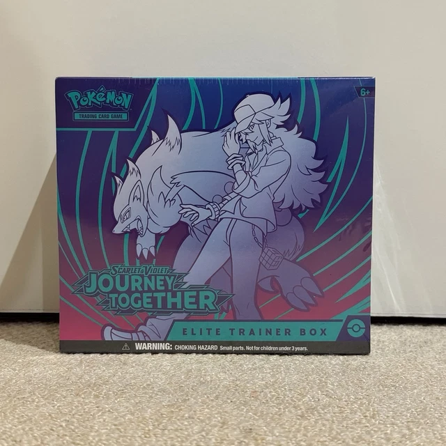 POKEMON TCG: SCARLET & Violet Journey Together ETB Elite Trainer Box ...