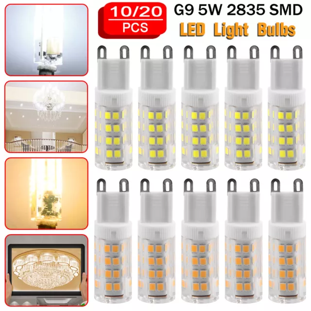 10/20x G9 LED Bulb 5W Capsule Light Replace Halogen Cool / Warm White Lamp Bulbs