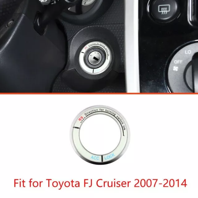 Rahmen Zündung Schalter Rand Zubehör Auto Dekor for Toyota FJ Cruiser 07-2014