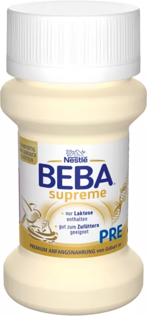 Nestle BEBA Supreme PRE 32x70ml Anfangsnahrung ab Geburt